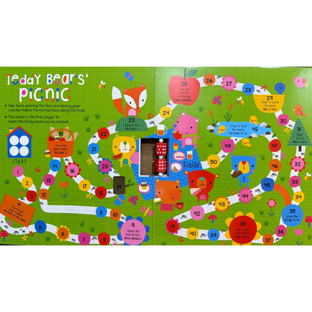 Spin and Play Counting Games 7