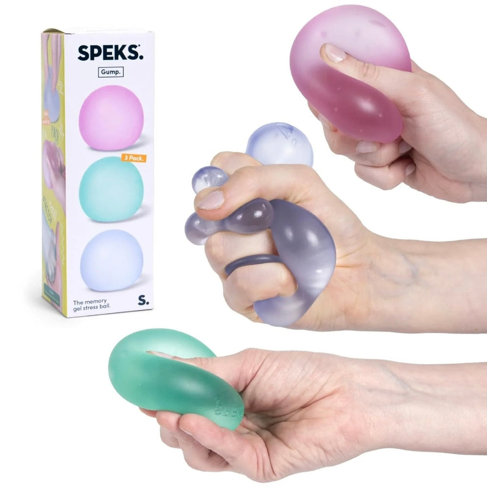 SPEKS Gump - 3 Pack - The Memory Gel Stress Ball 1