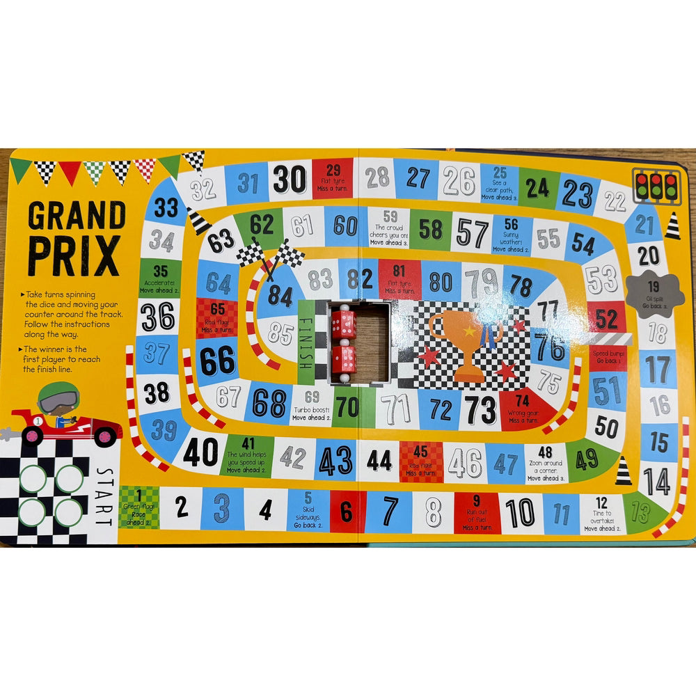 Spin and Play Counting Games 6