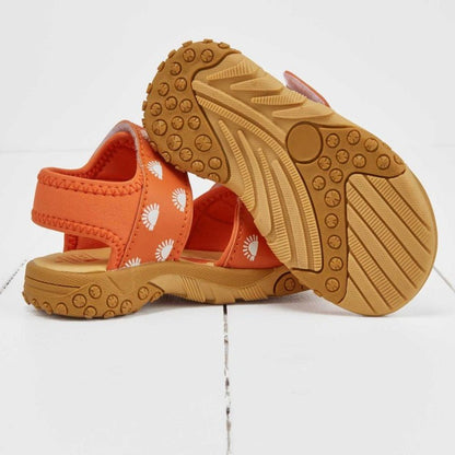 Grass & Air Colour Change Sandals - Orange 