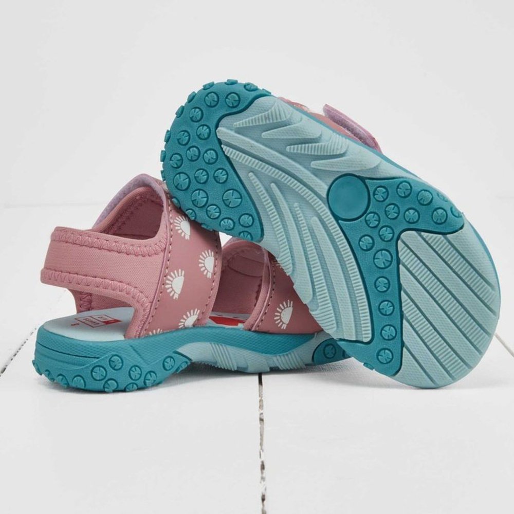 Grass & Air Colour Change Sandals - Rose 