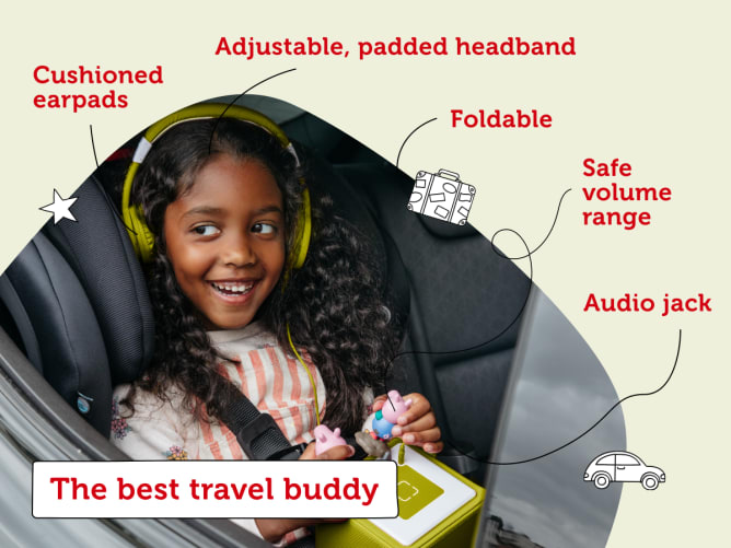 Toniebox Foldable Headphones - Green 4