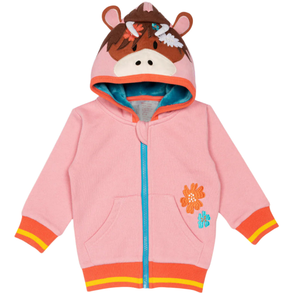 Bonnie Highland Cow Hoody 2