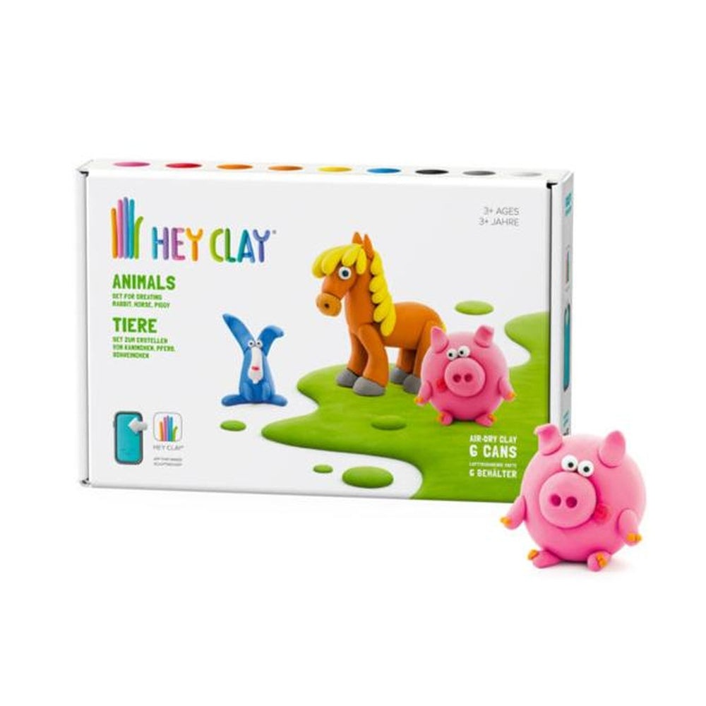 Hey Clay Medium Model Set - Animals 1