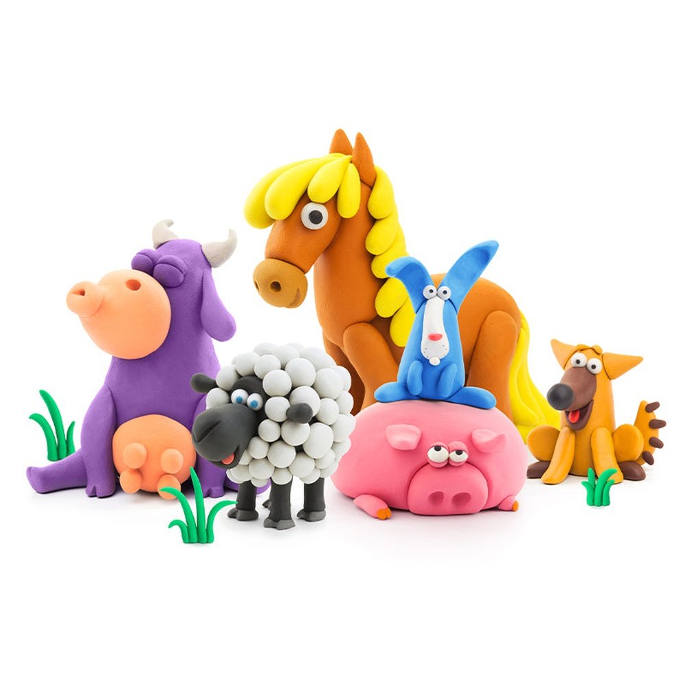 Hey Clay Hey Clay Model Set - Animals 