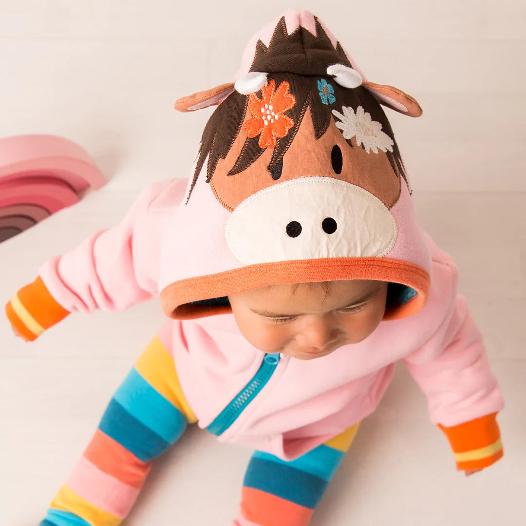 Bonnie Highland Cow Hoody 1