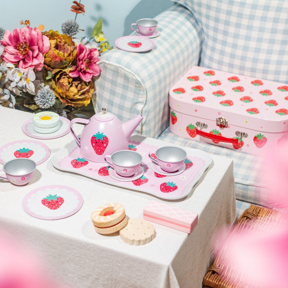 Strawberry Tea Set 3
