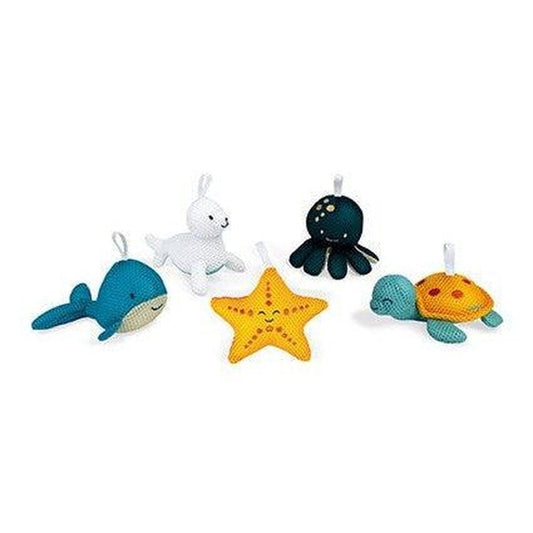 Janod My little Paddlers - Assorted Foam Bath Toys 