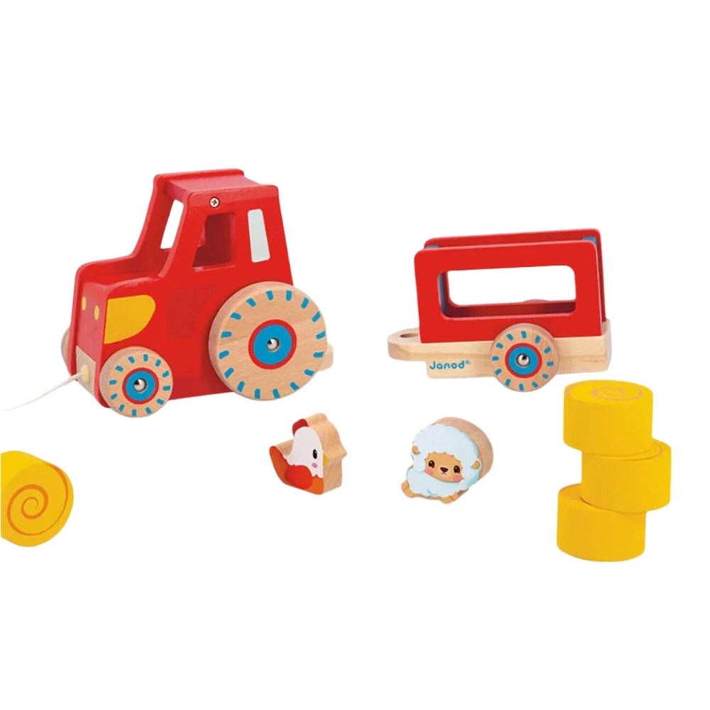 Farm Pull Along Tractor 2