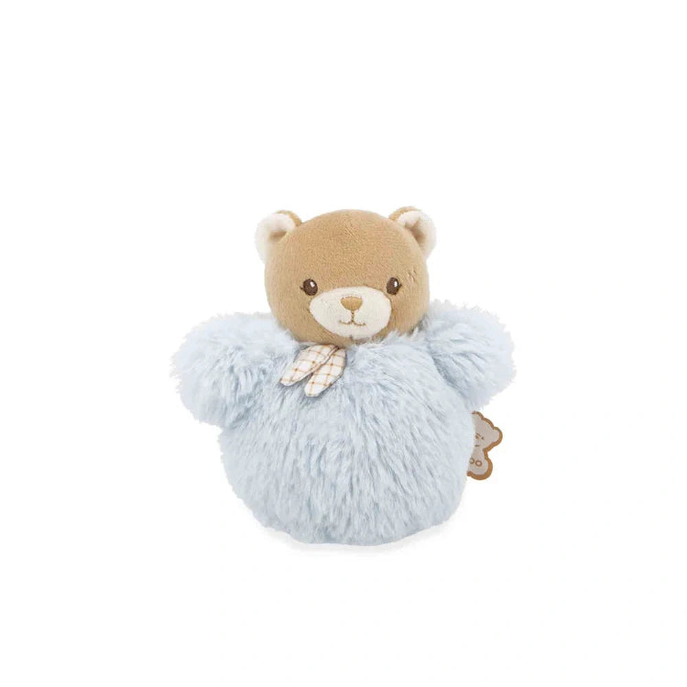 Blue PomPom Bear - 10cm 1