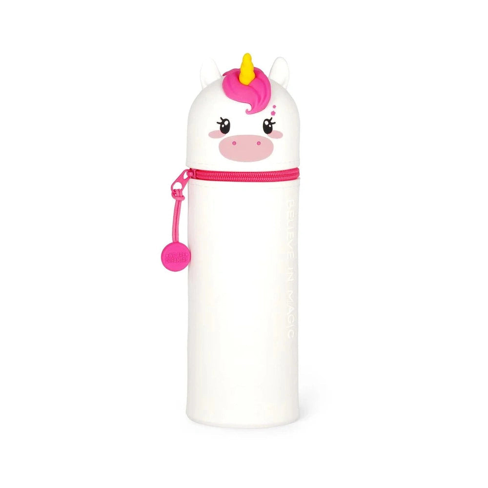2-in-1 Silicone Pencil Case - Unicorn 1