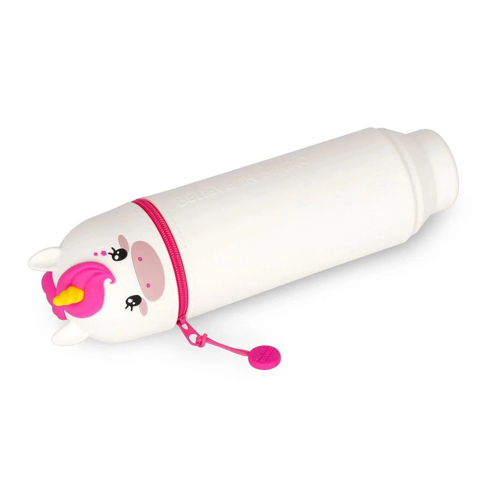 2-in-1 Silicone Pencil Case - Unicorn 3