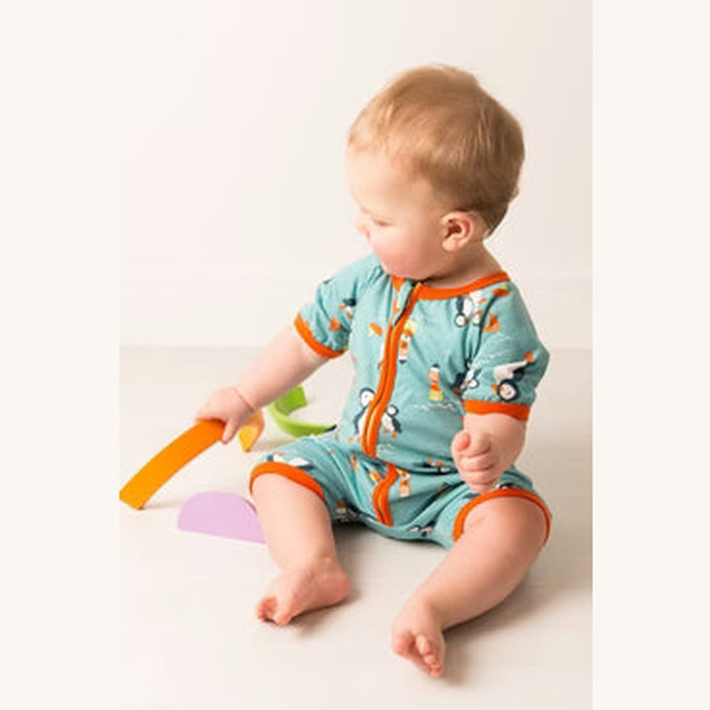 Kenzie The Puffin Summer Jersey Romper 2