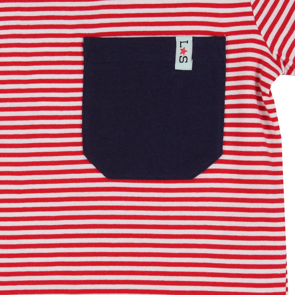 Sandy Seagull/Stripe T-Shirts 3