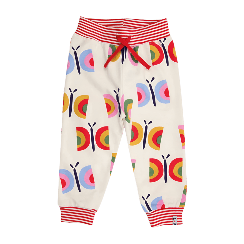 Butterfly Print Joggers 1