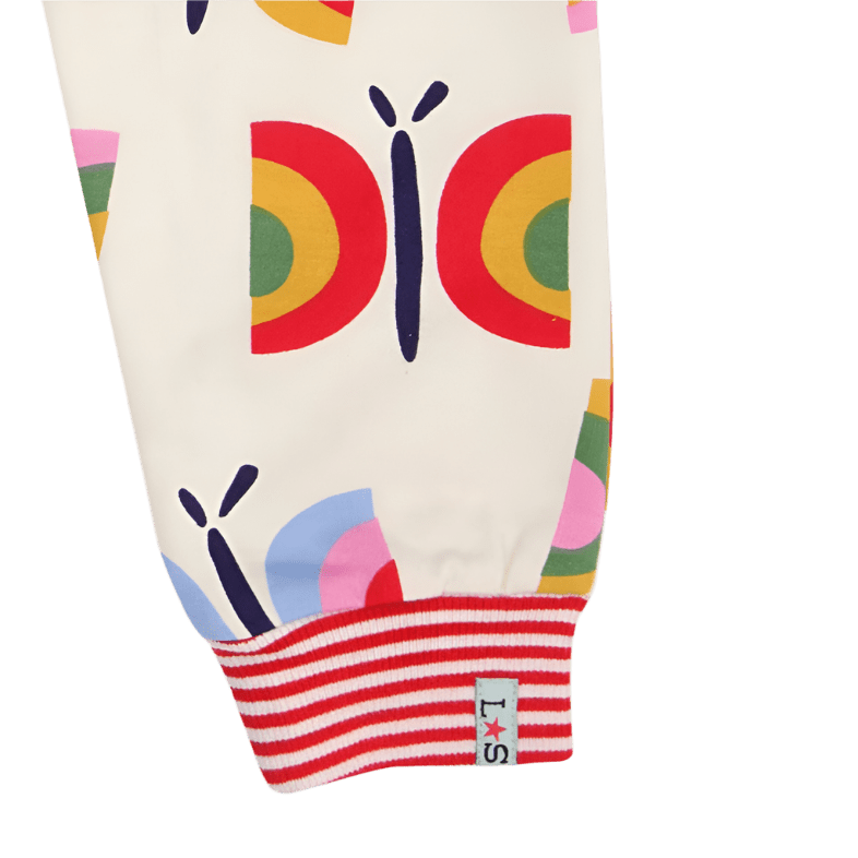 Butterfly Print Joggers 4