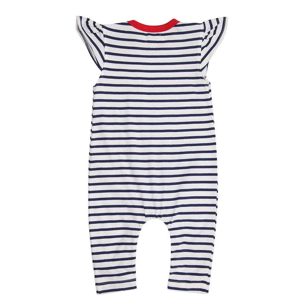 Busy Bee Applique Playsuit 2