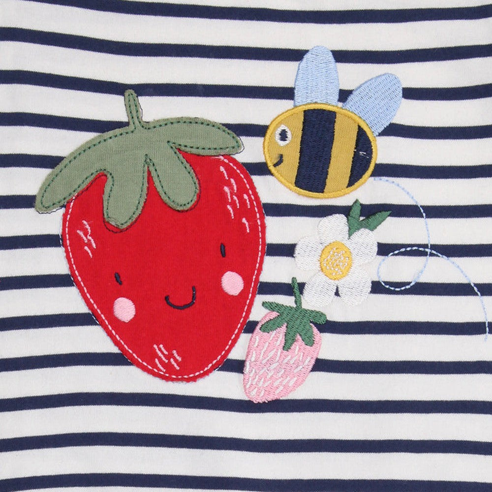 Busy Bee Applique Playsuit 3
