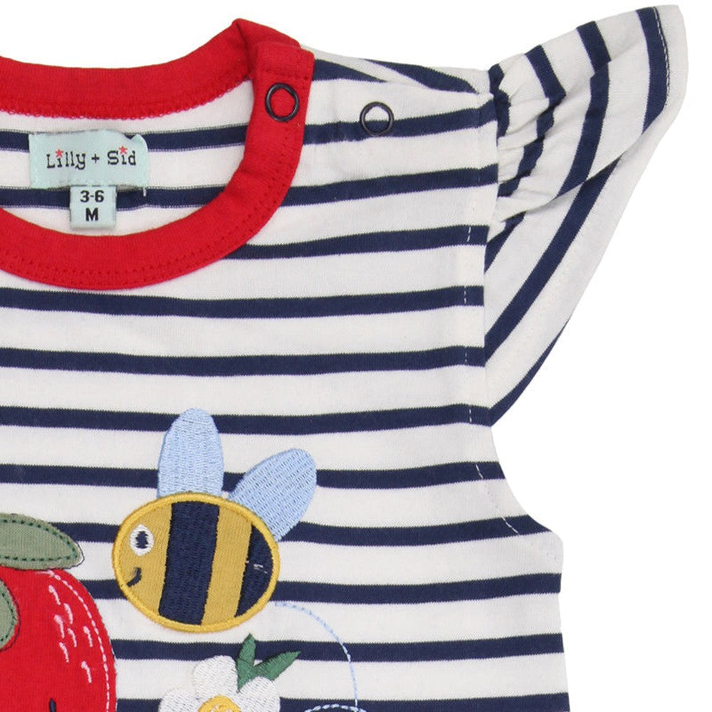 Busy Bee Applique Playsuit 4