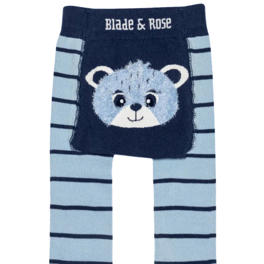 Preston the Bear Knitted Leggings 2