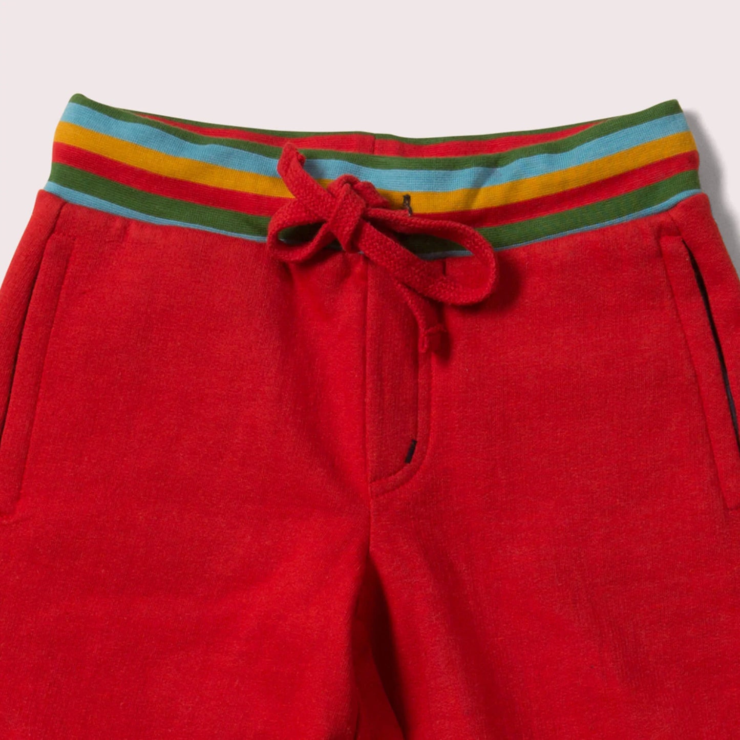 Comfy Jogger Shorts - Red