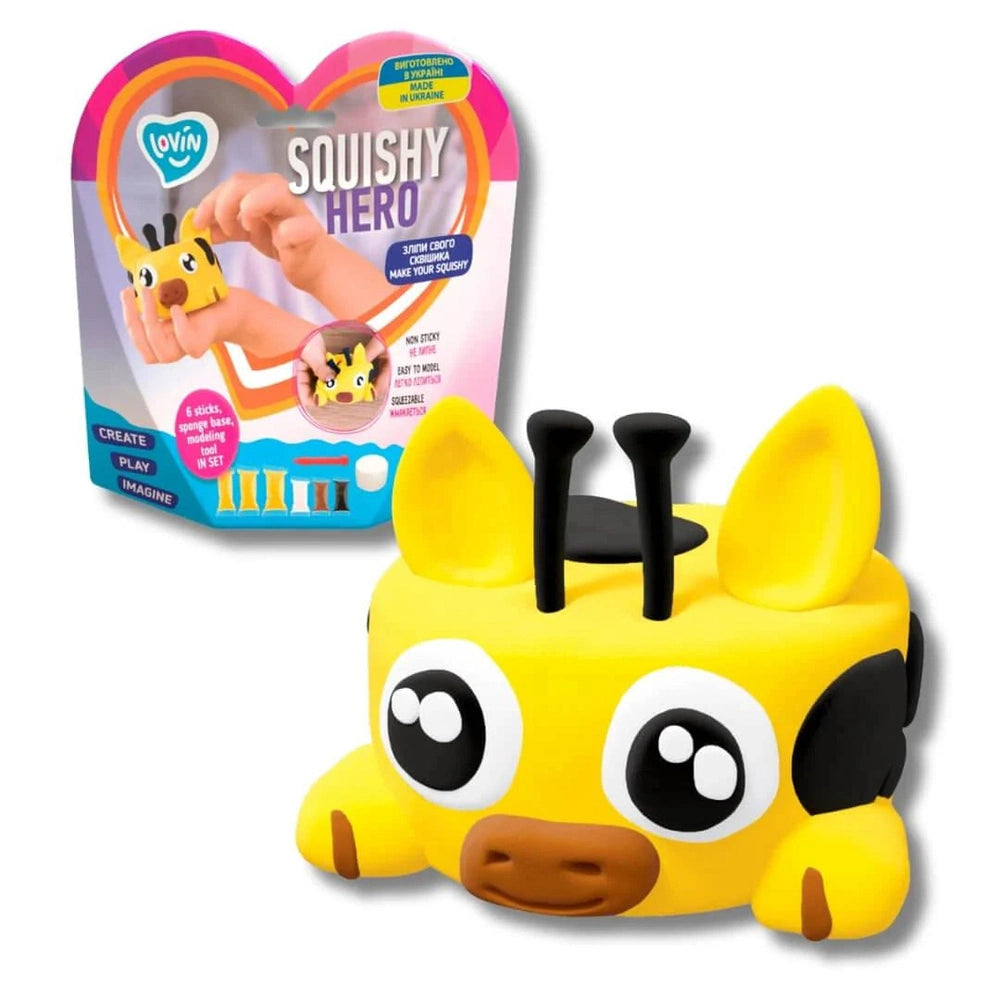 Create Your Own Air Dry Clay Squishy - Giraffe 1