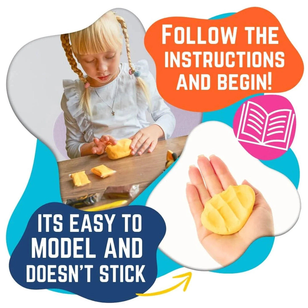 Create Your Own Air Dry Clay Squishy - Giraffe 4