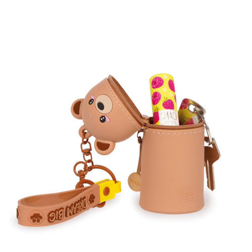 Mini Kawaii - Coin Purse With Key Ring - Bear 4