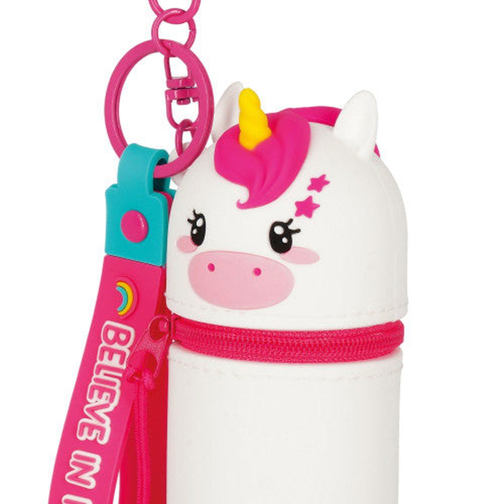 Mini Kawaii - Coin Purse With Key Ring - Unicorn 3