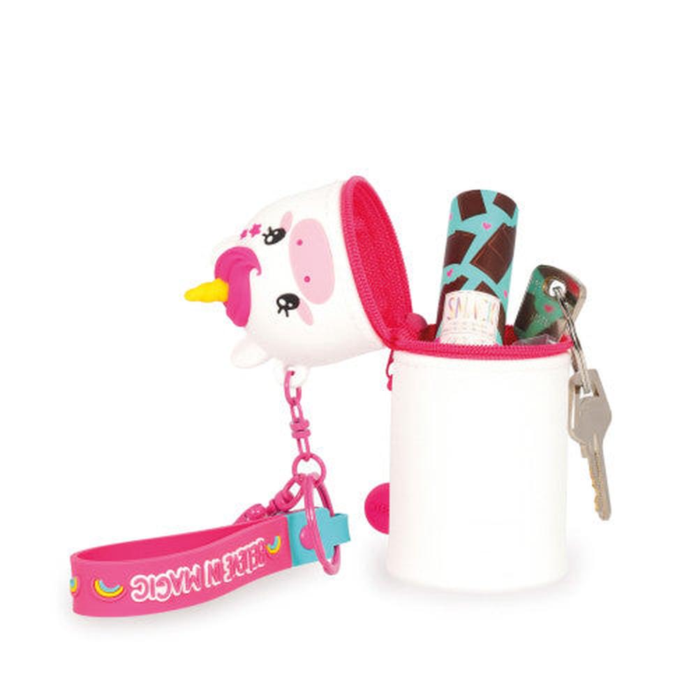 Mini Kawaii - Coin Purse With Key Ring - Unicorn 4