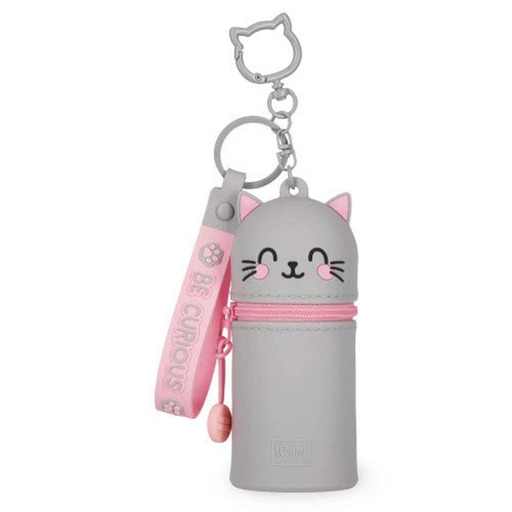 Mini Kawaii - Coin Purse With Key Ring - Kitty 1