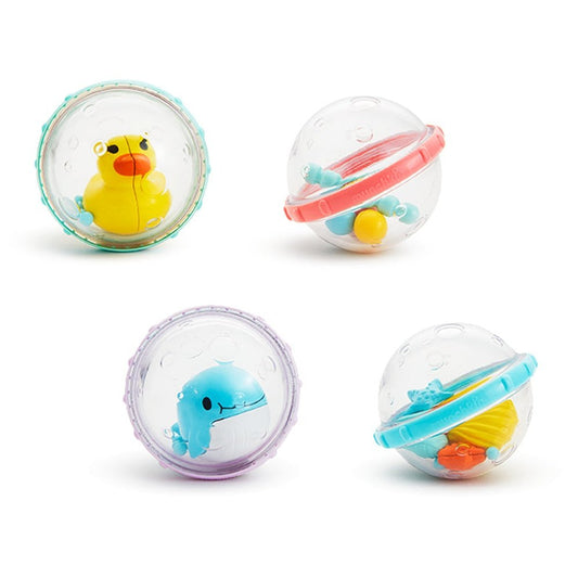 Munchkin Munchkin Bath Float and Play Bubble Balls 2Pk 