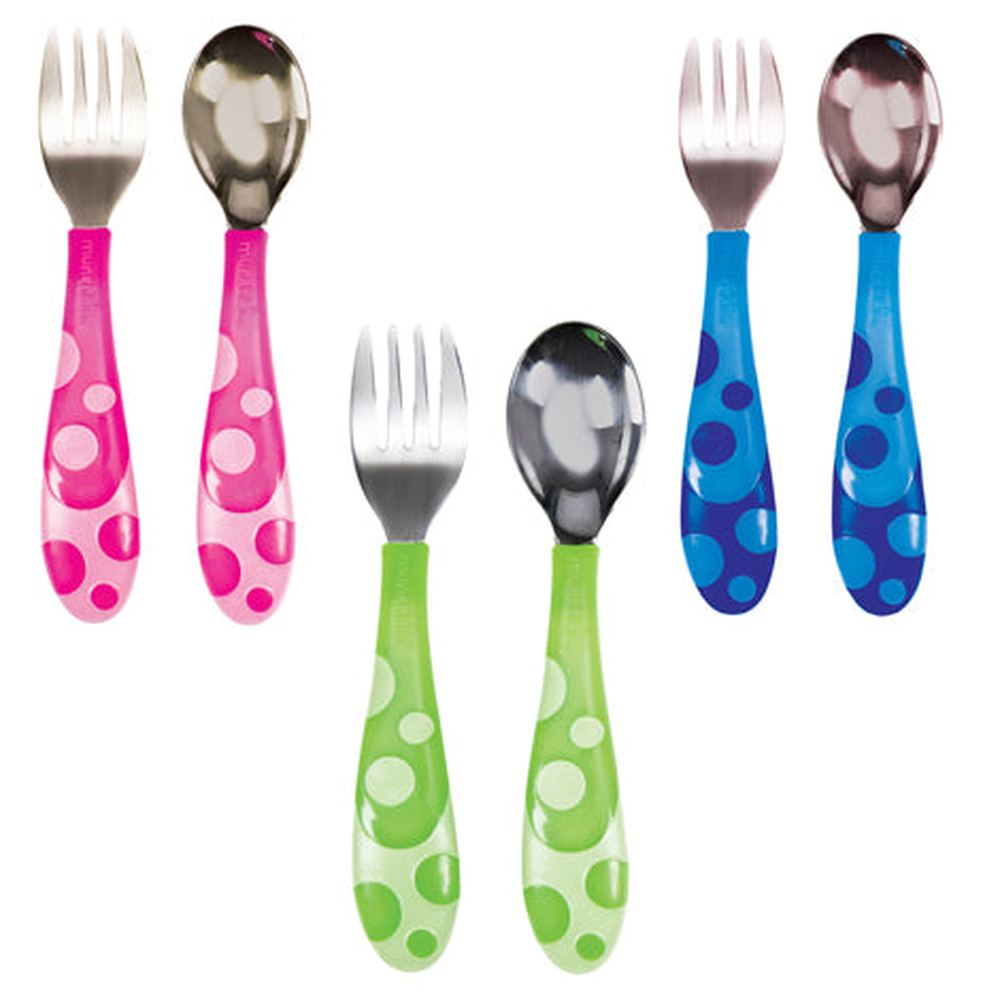 Toddler Fork & Spoon Set 1