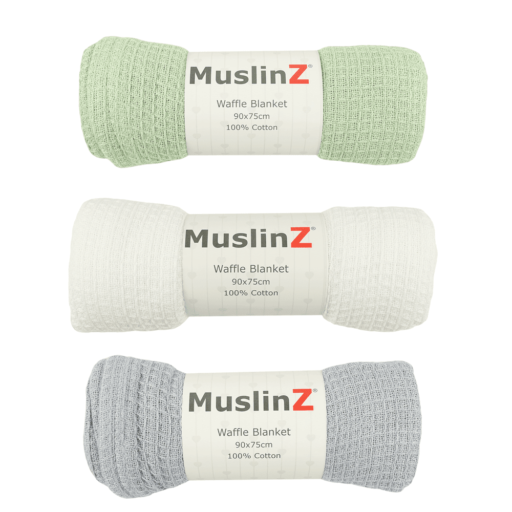 MuslinZ Waffle Cellular Blanket 1