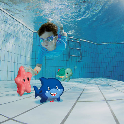 Set Of 3 Neoprene Diving Toys