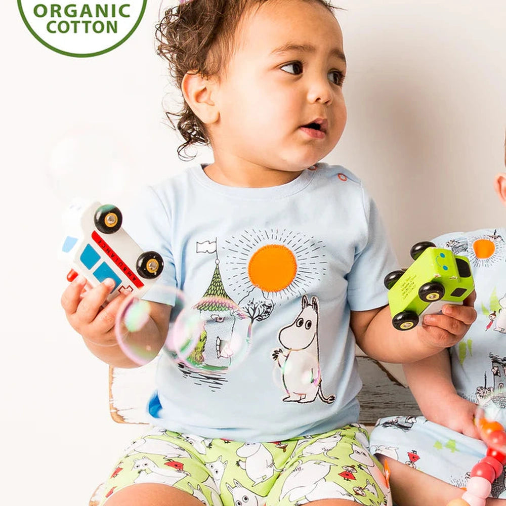 Moomin™ Organic Free To Explore Tee Shorts Set 1