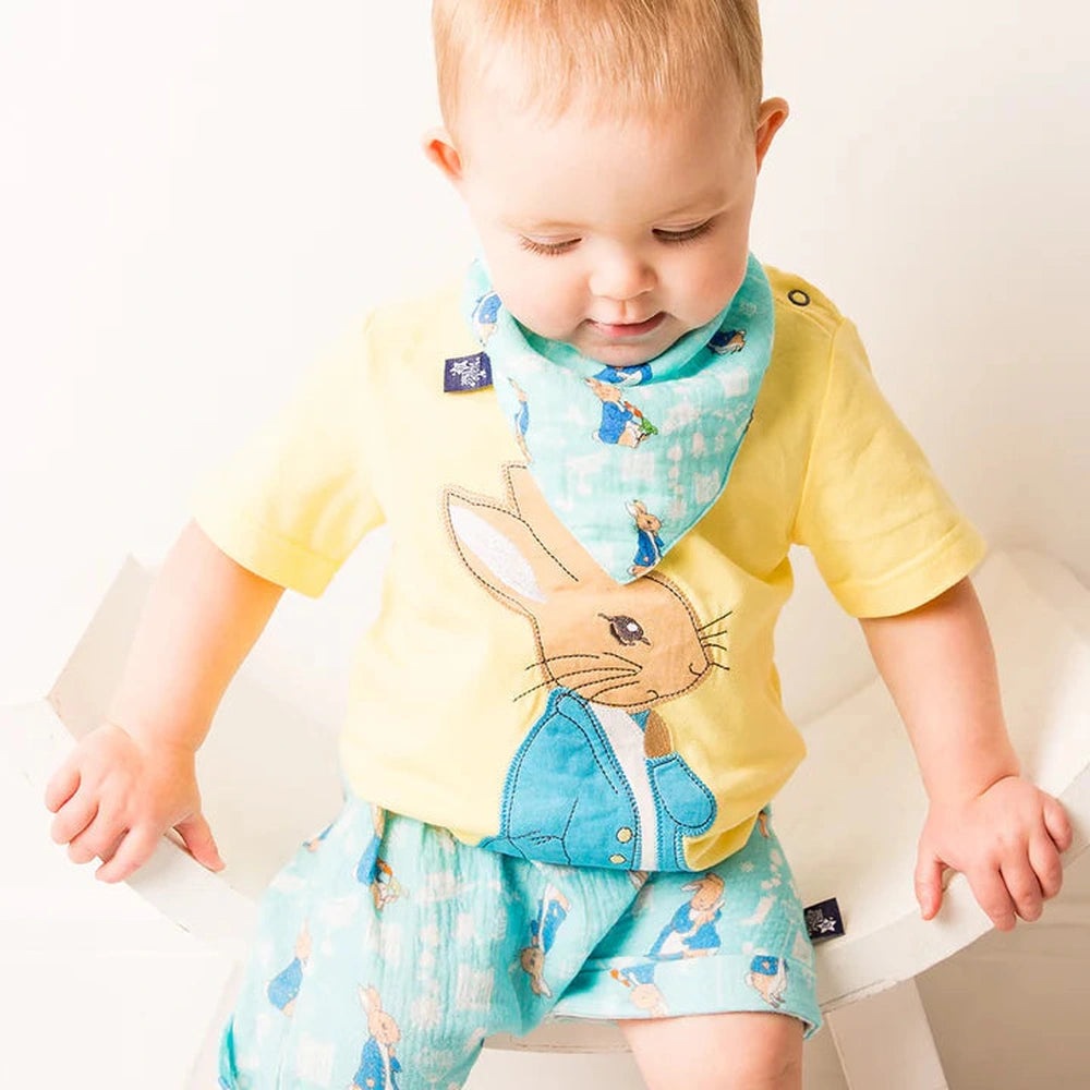 Peter Rabbit™ In the Garden Muslin Shorts Set 1