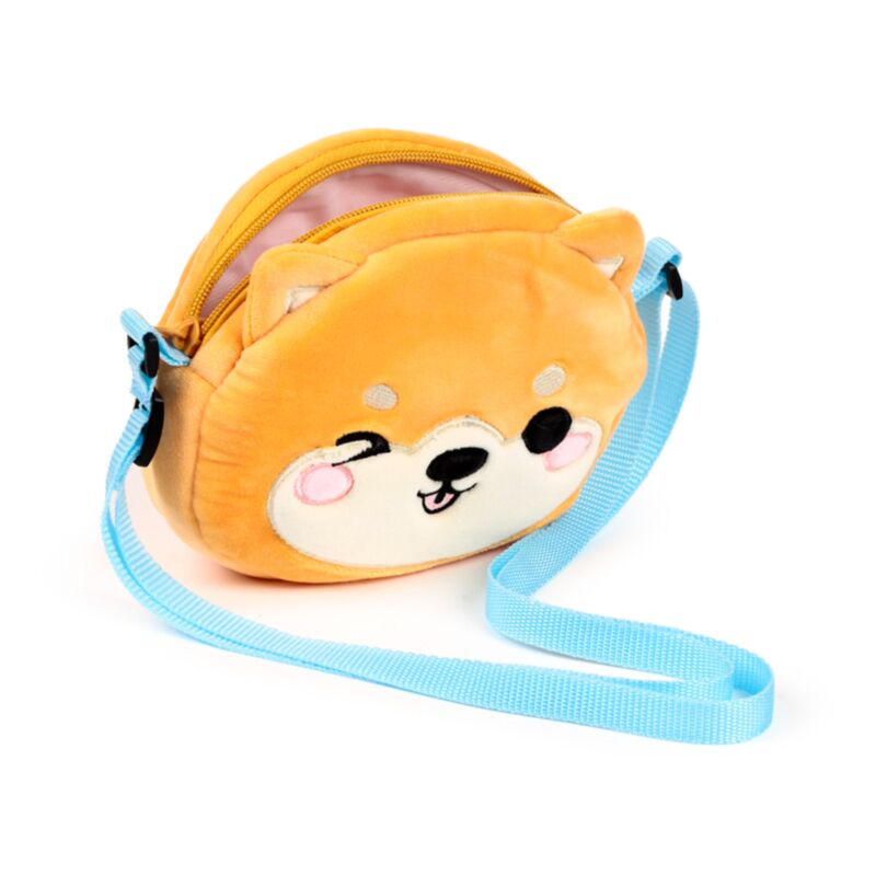 Shiba Inu Adoramals Crossbody Plush Shoulder Bag