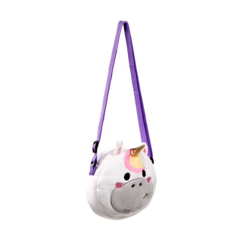 Unicorn Adoracorns Crossbody Plush Shoulder Bag