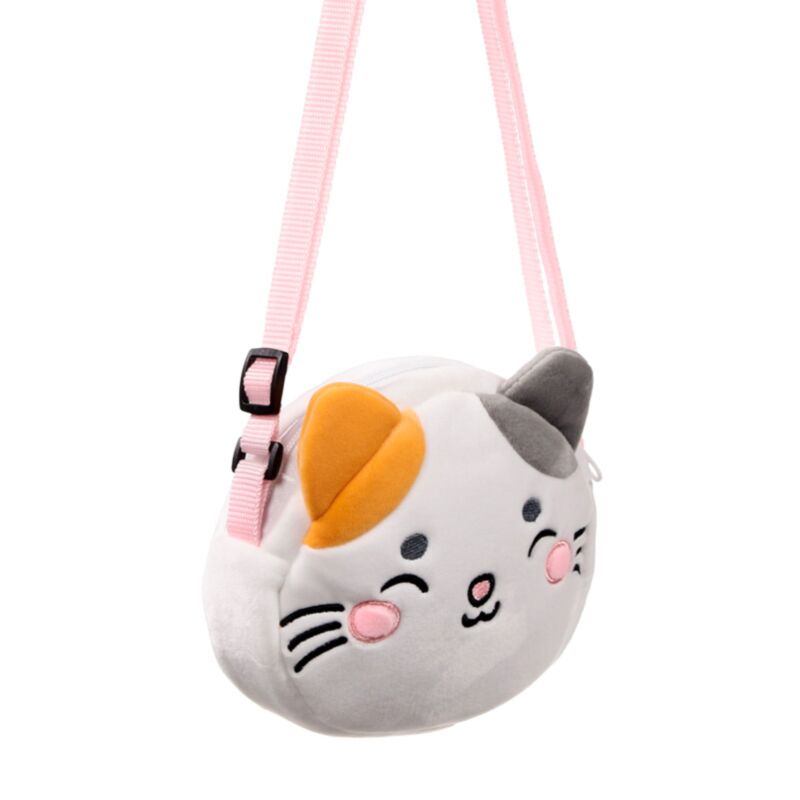 Cat Adoramals Crossbody Plush Shoulder Bag