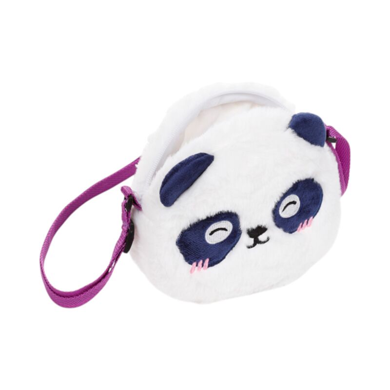 Panda Adoramals Crossbody Plush Shoulder Bag