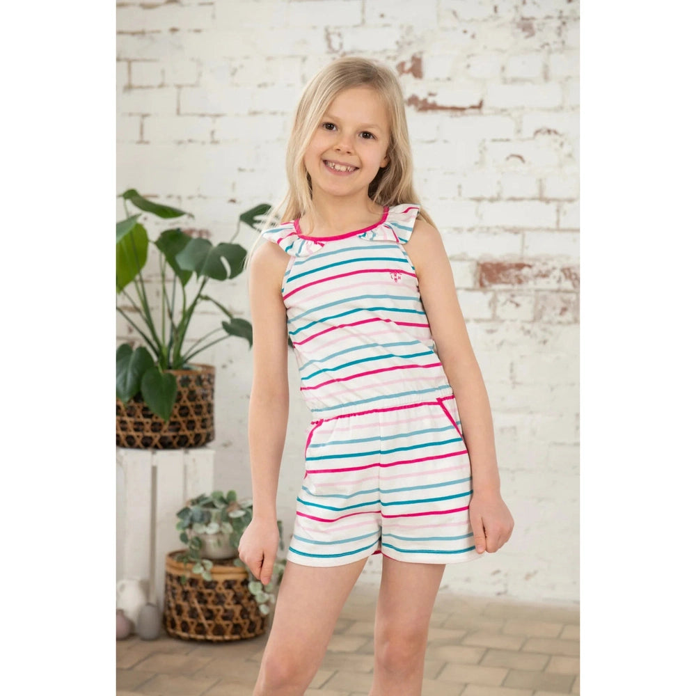 Penelope Stripe Playsuit - Cloud Stripe 3