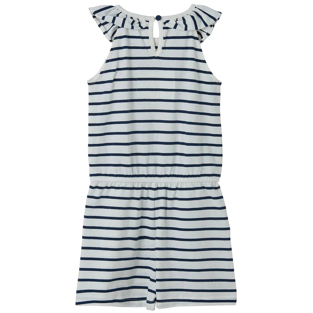 Penelope Stripe Playsuit - Cloud Stripe 2