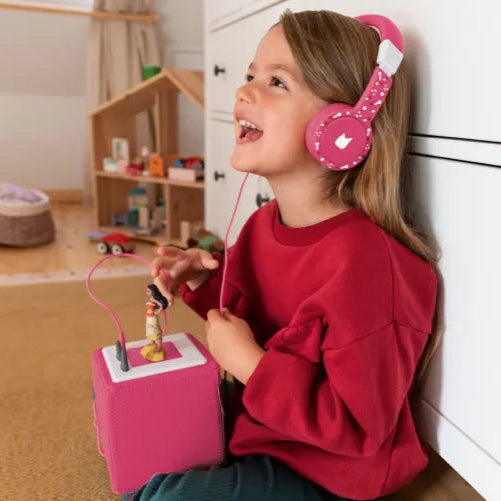 Toniebox Foldable Headphones - Pink 4