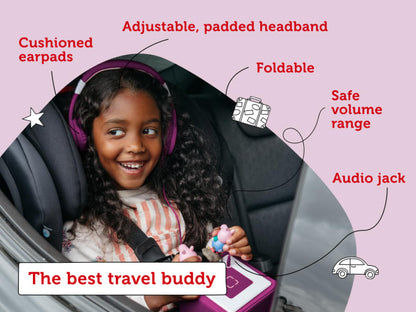 Toniebox Foldable Headphones - Purple 4
