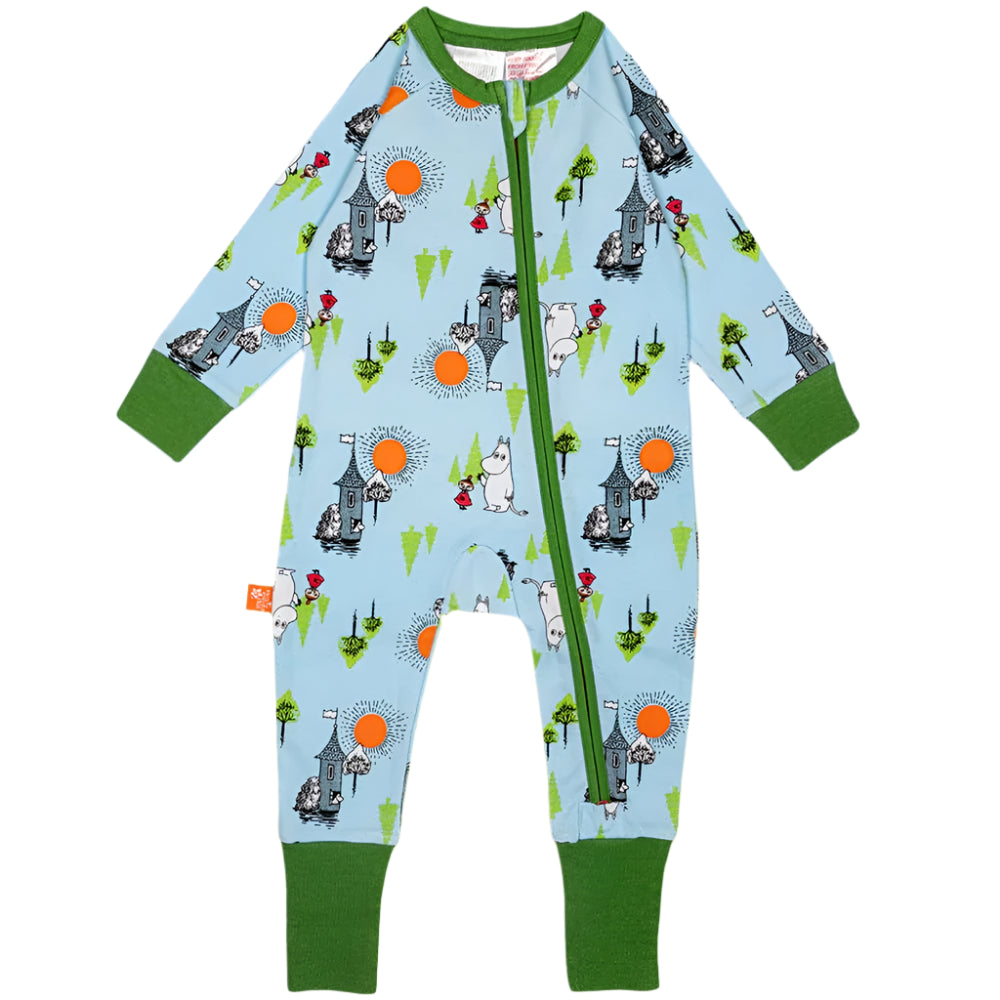 Moomin Organic Free to Explore Zip Romper 3