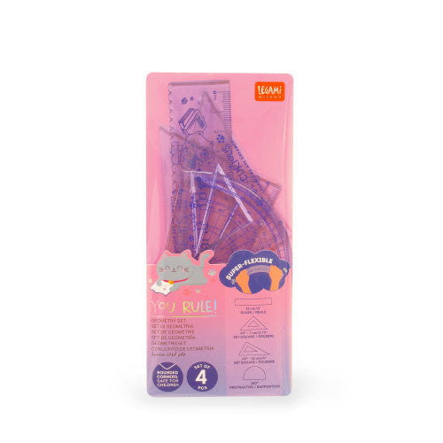 Legami Geometry Set - You Rule! - Kitty