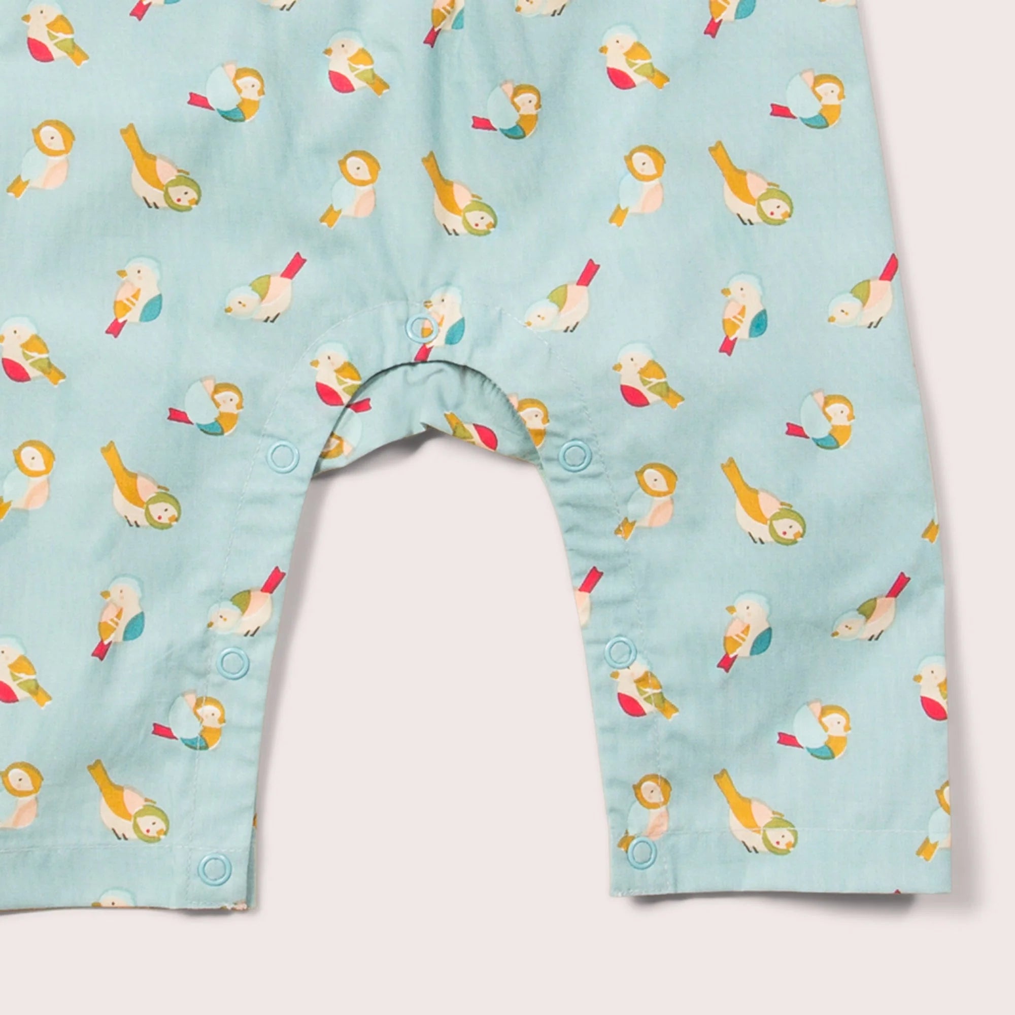 Rainbow Birds Frill Summer Romper 3