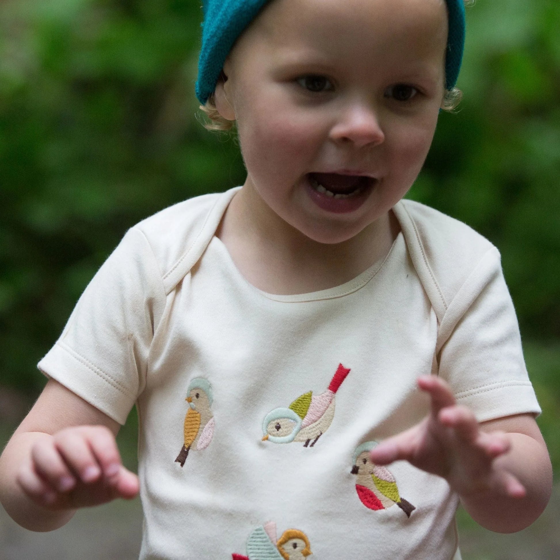 Little Birds Applique T-Shirt 3