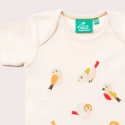 Little Birds Applique T-Shirt